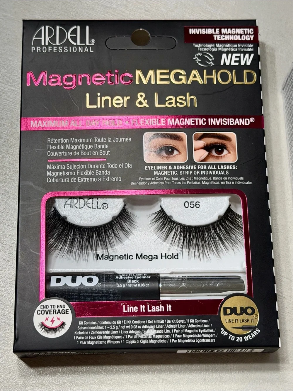 Japonesque Bundle Foundation & Brow Pen with Ardell Magnetic Lashes with Liner